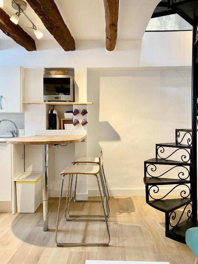Charming Gran Via Attic Appartement Madrid Buitenkant foto